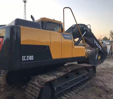 حالة جيدة مصنوعة في كوريا الأصلية مستعملة فولفو ec210 الحفر الزحف للبيع