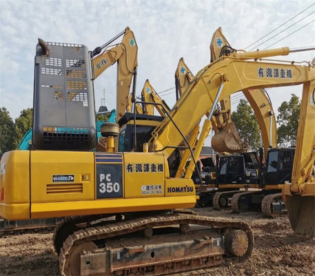الطلاء الأصلي الحفرة المستخدمة 35 طن الحفرة الكوماتسو PC350