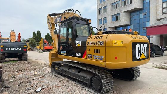 الحفرة المستخدمة الأصلية CAT 320D2 20ton سعر منخفض مع شهادات CE / EPA
