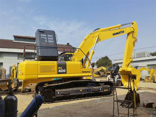 محفرات كوماتسو PC400 المستخدمة الحفرة 40 طن الحفرة اليابانية الأصلية المتوسطة