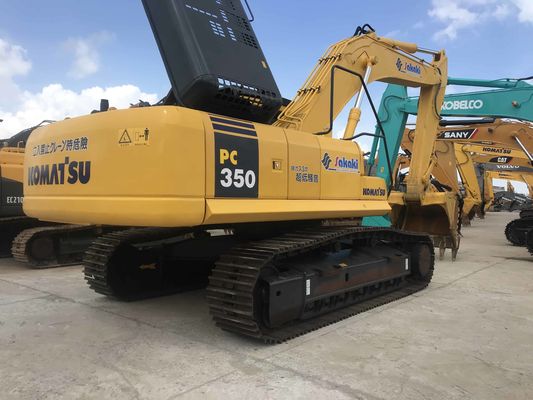 اليابان الكوماتسو الأصلية PC350 حفرة مستعملة35 طن حفرة هيدروليكية مستعملة