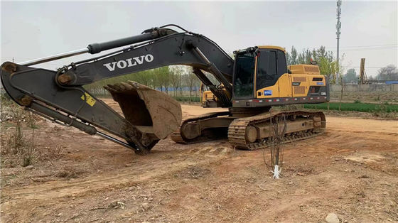 الحفرة المستخدمة الأصلية من فولفو EC380 الحفرة الزحفية الحفرة منخفضة السعر 38 طن