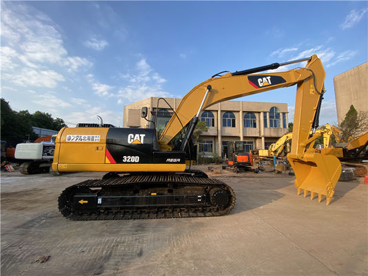 حفرة هيدروليكية ذات 20 طن من طراز CAT320D الياباني الأصلي في حالة جيدة