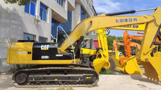 المستخدم CAT 320D2 الحفرة الكتيبة 20 طن آلة الحفرة متوسطة الحجم موقع العمل جاهز