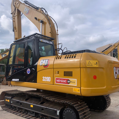 حفرة CAT 320D مستعملة للبيع ساعات قليلة أداء قوي جاهز للبناء والتعدين