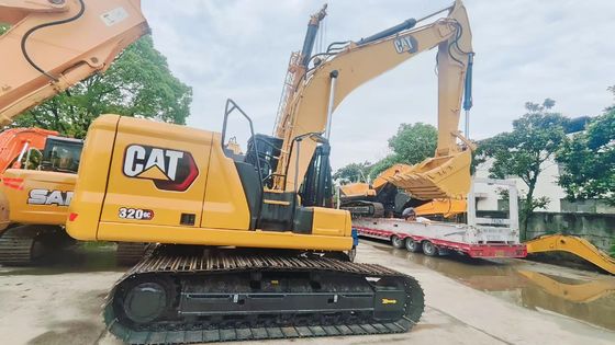 المستخدم CAT 320GC الحفرة الكتربيلر 20 طن آلة الحفرة متوسطة الحجم موقع العمل جاهز