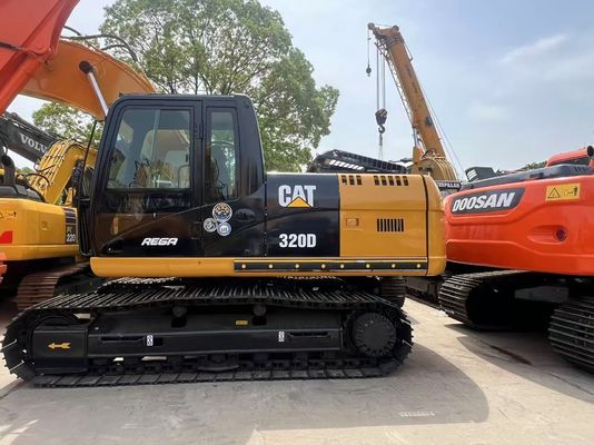 20 طن الزراعة الحفر الحفارات المستعملة CAT 320D آلات اليرقات الحفارات اليد الثانية الزحف