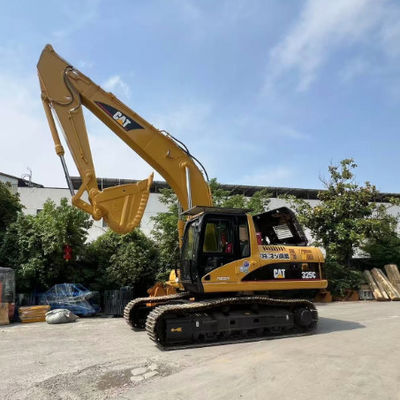 CAT 325C المستخدمة الحفرة الزحفية الهيدروليكية الحفرة لبرامج البناء