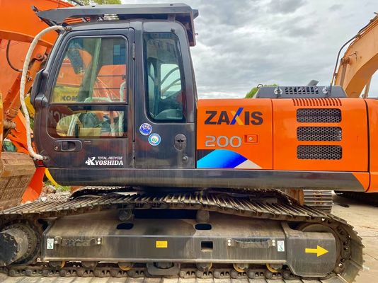 آلة حفر مستعملة هيتاشي 200 Zx200 حفرة جيدة الصيانة