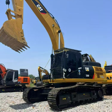 جرافة زحافة هيدروليكية مستعملة ذات أداء عالي الجودة من طراز CAT336D، مصدّرة بحالة جيدة