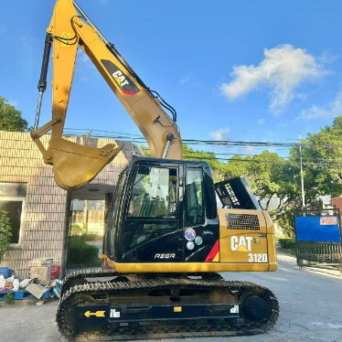 كاتربيلر الأصلي Cat312D حفرة مستعملة Cat312D2 حفرة Cat312GC الحفرة الزحفية 12 طن حفرة صغيرة جودة جيدة حالة عالية جدا