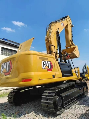 حفارة زحافة هيدروليكية CAT345GC مستعملة بوزن 45 طن مع نظام PLC لآلات البناء الكبيرة، ذراع رفع، المكونات الأساسية لشركة Caterpillar