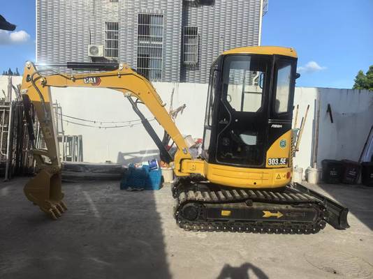حفرة مستعملة من فئة 303.5E، في حالة جيدة، وزنها 3.5 طن، معدات البناء، للبيع بسعر منخفض 305.5e 306E2 307E 308E