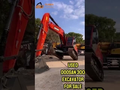 السعر الجيد المستخدم Doosan DX300 الحفرة الزحفية 30 طن يد ثانية حفرة البيع الساخن