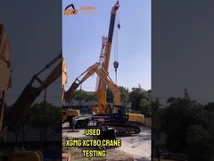 الرافعة الهيدروليكية الأصلية 80 طن 100 طن الرافعة المستخدمة xcmg XCT80L5 XCT80L6 80 طن للشاحنات للبيع